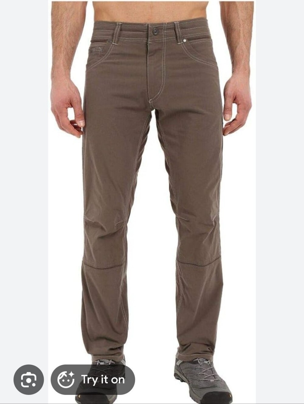 Kuhl Radikl Men's Straight-Leg Casual Pants in Brown Size 38x30